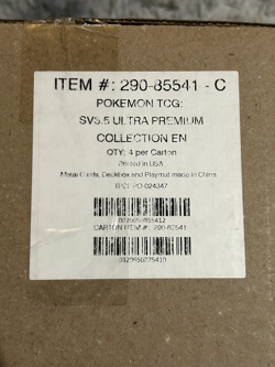 Pokemon 151 Ultra Premium Collection 4x UPC Case Sealed Pokemon TCG - Image 1