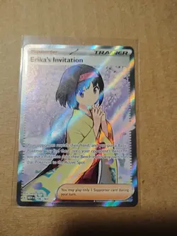 Pokemon TCG Erika's Invitation 196/165 Sv: Scarlet & Violet 151 Ultra Rare Holo - Image 1