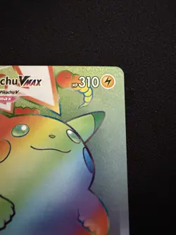 Pokemon Pikachu VMAX Rainbow Secret Rare 188/185 – SWSH Vivid Voltage – NM - Image 4