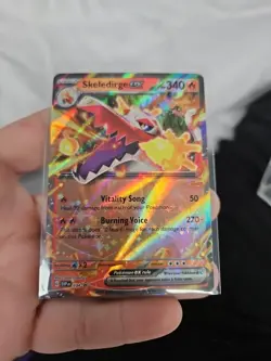 Pokemon Skeledirge ex SVP 034 Black Star Promo Ultra Rare Holo - Image 1