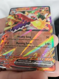 Pokemon Skeledirge ex SVP 034 Black Star Promo Ultra Rare Holo - Image 2