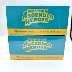 2x Pokemon Ascended Heroes Pokemon Center ETB Elite Trainer Box New Sealed - Image 5