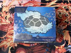 Pokemon Stellar Crown Pokemon Center Exclusive Elite Trainer Box ETB Sealed - Image 1