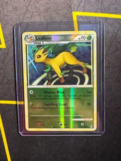 Leafeon 13/95 - Call of Legends Reverse Holo Holo Rare Pokemon TCG LP - Image 1