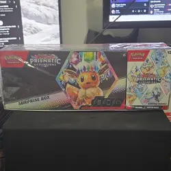 Pokemon Prismatic Evolutions Surprise Box Booster Bundle Eevee & Evolutions 2025 - Image 1