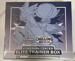 Chilling Reign Pokemon Center ETB W/ Tears - Image 1