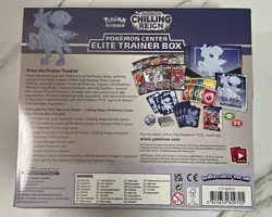 Chilling Reign Pokemon Center ETB W/ Tears - Image 5