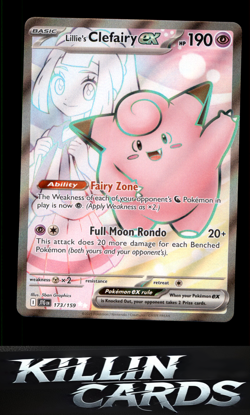 Lillie's Clefairy ex - 173/159 173/159 Pokemon Ultra Rare SV09: Journey Together - Image 1