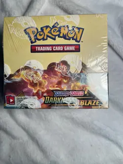 Pokemon TCG SWSH Darkness Ablaze Booster Box Sealed English - Image 1