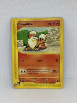 2003 Pokemon - Growlithe Skyridge 62/144 NM/MINT!! - Image 1