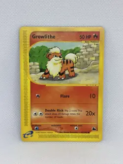 2003 Pokemon - Growlithe Skyridge 62/144 NM/MINT!! - Image 3