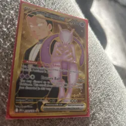 Pokemon Mewtwo EX Team Rockets 240/182 Gold Rare 2025 TCG Destined Rivals - Image 2