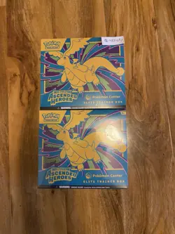 2x Pokemon Center Elite Trainer Box ETB – Sealed Exclusive Promo & Accessories - Image 1