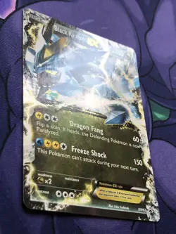 Black Kyurem EX BW62 - Black Star Promo - White Ultra Rare Pokemon — NM LP - Image 3