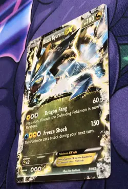 Black Kyurem EX BW62 - Black Star Promo - White Ultra Rare Pokemon — NM LP - Image 5