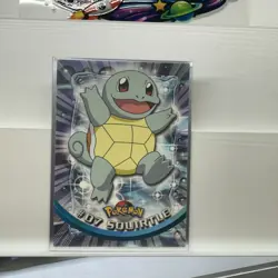Pokemon Topps NM #07 Squirtle - Image 2