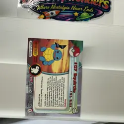 Pokemon Topps NM #07 Squirtle - Image 3