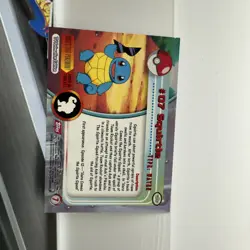 Pokemon Topps NM #07 Squirtle - Image 5
