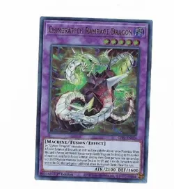 Yugioh Yu-Gi-Oh! Chimeratech Rampage Dragon GFP2-EN124 1st edition UR NM - Image 1