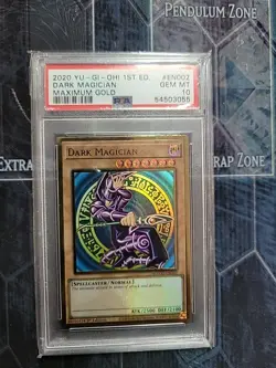 Dark Magician MAGO-EN002 1st Edition PSA 10: 2020 Yugioh - Maximum Gold - GEM MT - Image 1