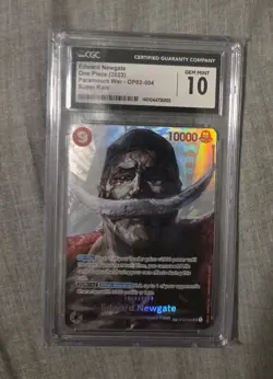 Edward Newgate One Piece TCG OP02-004 SP Special Super Rare - Image 1