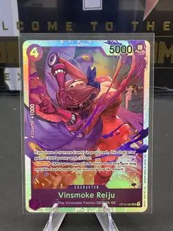 Vinsmoke Reiju OP12-063 SR Foil Legacy of the Master One Piece TCG - Image 1