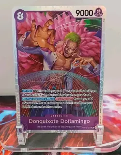 Donquixote Doflamingo OP10-071 Royal Blood Foil One Piece NEAR MINT English - Image 1