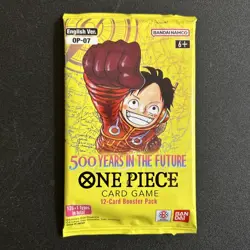 One Piece Tcg OP-07 500 Years Booster Pack Lot Of 6 ENGLISH Direct From Bandai! - Image 2