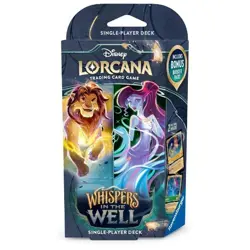 DISNEY LORCANA WHISPERS IN THE WELL MEGARA & SIMBA STARTER DECK - Image 1