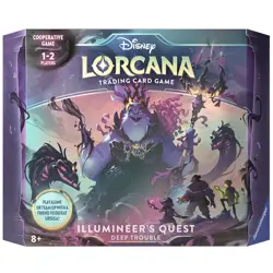 NEW! Ravensburger Disney Lorcana TCG S4 Illumineer's Quest Deep Trouble - Image 1