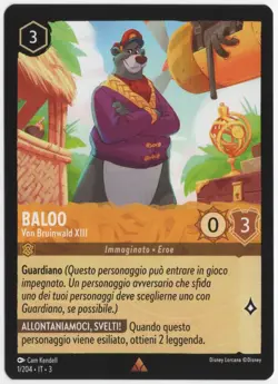 Lorcana Disney Set In the Lands of Ink Ita Italian Trading Card Game Game - Image 1