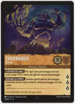 Lorcana Disney Set In the Lands of Ink Ita Italian Trading Card Game Game - Image 3