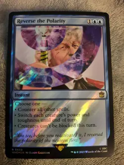 Reverse the Polarity (659) - Surge-Foil Near Mint Doctor Who - Image 1