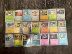 Pokemon Mixed Bulk Lot of 42 Scarlet and Violet Era English Holos! (Near Mint!) - Image 2