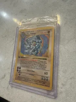 Machamp Holo -SHADOWLESS 1st Edition Factory Sealed Pokemon Card - GEM MINT - Image 1