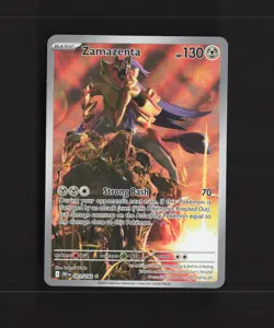 Zamazenta 201/182 Destined Rivals Full Art Ultra Rare Holo Pokemon Card NM - Image 1