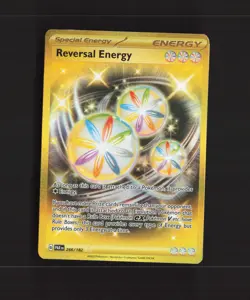 Reversal Energy 266/182 Paradox Rift Gold Secret Rare Holo Pokemon Card NM - Image 1