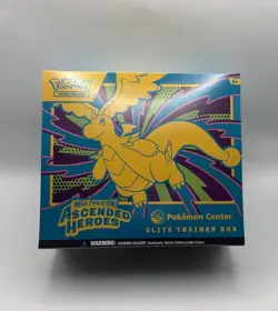 Pokemon Ascended Heroes POKEMON CENTER Elite Trainer Box (ETB) QUICK SHIPPING - Image 1