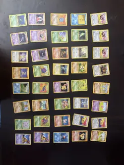 1995 Pokemon TCG Base Set Mixed Lot 40 Cards - Image 1