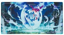 NEW OFFICIAL POKEMON CENTER JAPAN LATIOS & LATIAS MOONLIGHT RUBBER PLAYMAT - Image 1