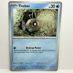 Feebas 035/182 Pokemon SV04: Paradox Rift Common Regular 2023 - Image 1