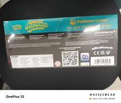 Pokemon TCG Ascended Heros POKEMON CENTER Exclusive ETB (Sealed) - Image 4