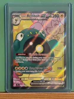 Pokemon Tcg Ionos Bellibolt Mint 194 Promo, 172/159 Ultra Rare Holo S And V - Image 3