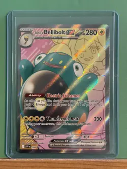 Pokemon Tcg Ionos Bellibolt Mint 194 Promo, 172/159 Ultra Rare Holo S And V - Image 4