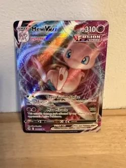Pokemon TCG Mew VMAX 114/264 Swsh08: Fusion Strike Holo Ultra Rare - Image 1