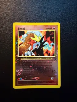 Pokemon TCG Entei Wizards Black Star Promos 34 Holo Promo - Image 1