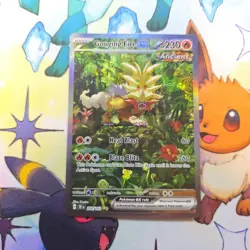 Gouging Fire ex 204/162 Special Illustration Rare Temporal Forces Pokemon LP - Image 1