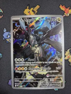 2026 N's Zekrom 031 MEP Ascended Heros ETB Promo Pokemon Center Stamp - Image 1