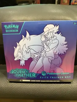 Pokemon Journey Pokemon Center Together Elite Trainer Box Tear In Film Sealed - Image 1