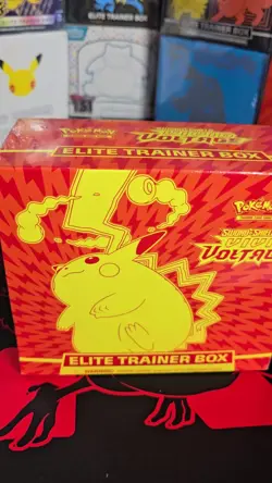 Pokemon Vivid Voltage Elite Trainer Box ETB Factory Sealed (Slight Tear) w/ case 820650807688 - Image 2